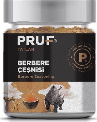 Pruf Berbere Çeşnisi / Berbere Seasoning 145 Gr.Sağlıklı Cam Kavanoz