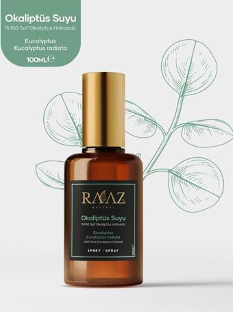 Raaz Okaliptüs Hidrosolü %100 Saf 100 Ml Eucalyptus