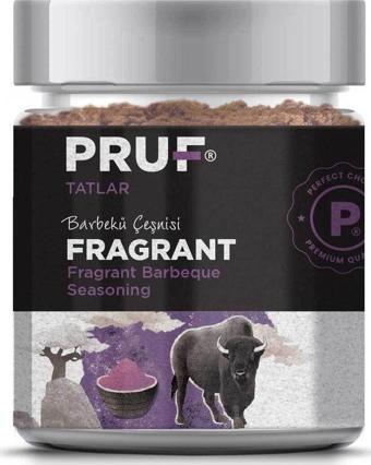 Pruf Fragrant Barbekü Çeşnisi / Fragrant Bbq Seasoning 145 Gr. Sağlıklı Cam Kavanoz