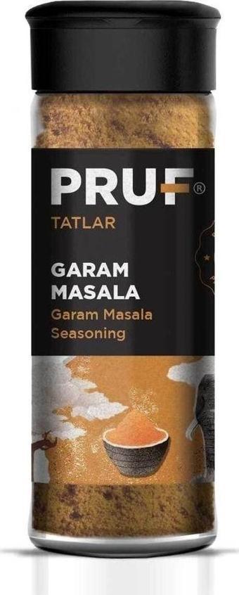 Pruf Garam Masala Hint Çeşnisi 45 Gr. Sağlıklı Cam Şişe