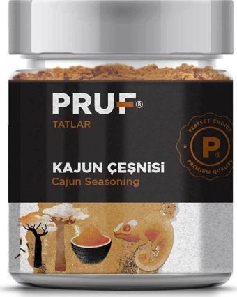 Pruf Kajun Baharatı / Kajun Çeşnisi / Cajun Seasoning 145 Gr. Sağlıklı Cam Kavanoz