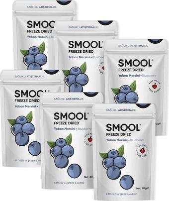 Smool Freeze Dried 6 'Lı Set Yaban Mersini (Dondurularak Kurutulmuş)