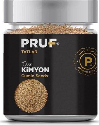 Pruf Kimyon Tane / Cumin Seeds 140 Gr. Sağlıklı Cam Kavanoz