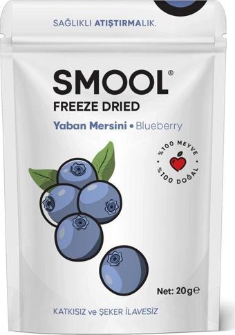 Smool Freeze Dried Yaban Mersini (Dondurularak Kurutulmuş) 20Gr Sağlıklı Atıştırmalık