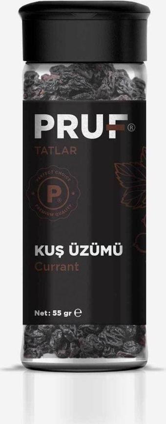 Pruf Kuş Üzümü 55 Gr. Cam Şişe