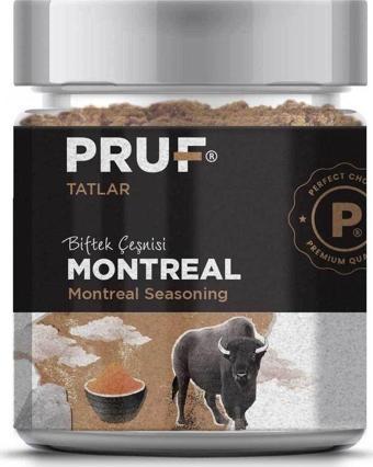 Pruf Montreal Biftek Çeşnisi / Montreal Seasoning 130 Gr. Sağlıklı Cam Kavanoz