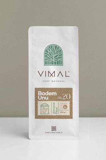 Vımal Badem Unu Saf, Doğal Ve Katkısız 500 Gr Glutensiz Kilitli Ambalaj Almond Flour