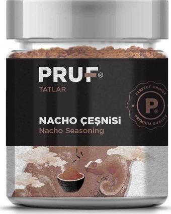 Pruf Nacho Baharatı / Nacho Çeşnisi / Nacho Seasoning 145 Gr. Sağlıklı Cam Kavanoz