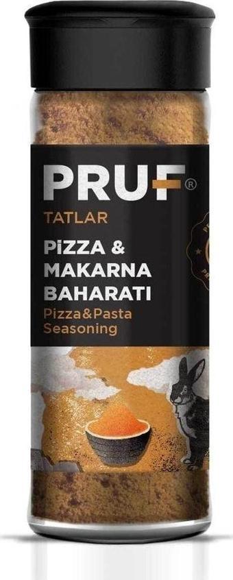 Pruf Pizza Makarna Baharatı / Pizza Pasta Seasoning 45 Gr. Sağlıklı Cam Şişe