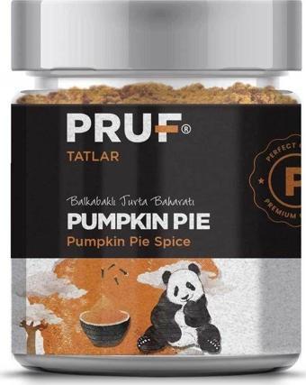 Pruf Pumpkin Pie Baharatı / Pumpkin Pie Spice 145 Gr. Sağlıklı Cam Kavanoz