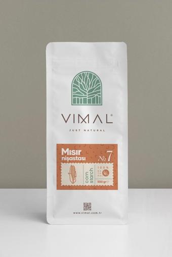 Vımal Doğal Mısır Nişastası 500 Gr Özel Kilitli Ambalaj