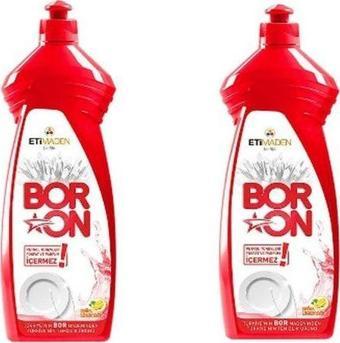 Boron Sıvı Elde Bulaşık Deterjanı (650Ml 650Ml) 2'Li Set