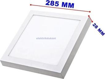 HIGHTEK 24W 30x30 Kare Led Panel Armatür Sıva Üstü Beyaz 6500K