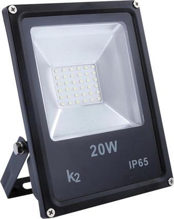 K2 20W LED PROJEKTÖR BEYAZ 6500K