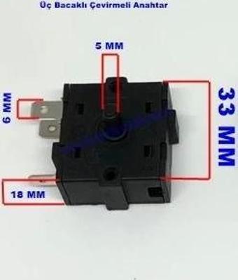 ENDER 3 Bacaklı Çevirmeli Anahtar