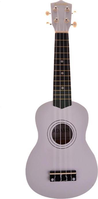 Adams Beyaz Soprana Ukulele