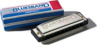 HONER Bluesband 10C Metal Kasa Diatonik Mızıka (Do Majör)