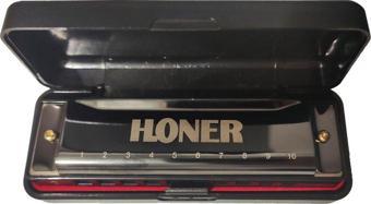 HONER H1005 Özel Kutusunda, 10 Delikli, Metal Gövdeli, Chromatic Harmonica Mızıka