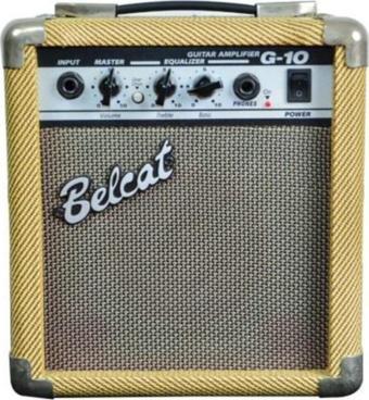 BELCAT G-10 Model 10 Wat Sarı Renk Tek Girişli Saz Ve Gitar Amfisi
