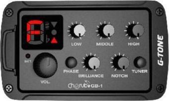 Cherub G-Tone Gb-1 Düz Kasa Tunerli-Eşikaltılı Ekolayzer Seti