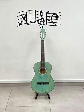 Clariss Ccg100Blx Mavi Renk Yeni Model Tam Boy Orta Kalite Klasik Gitar
