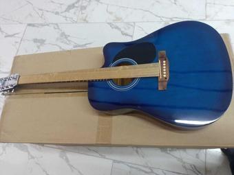 rockson J&D Guitars- Ag-6C/Bls Kesik Jumbo Kasa Akustik Gitar