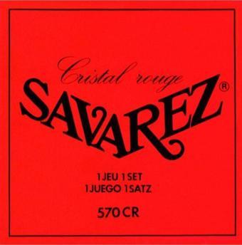 Savarez 570Cr Model Crystal Rouge Klasik Gitar Teli Tansiyon Forte