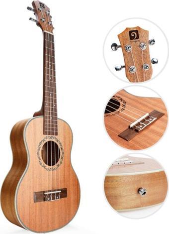 VANGOA Uk-23 Maun Concert Boy Ukulele-Kalın Soft Case Kılıf-Pena Hediyeli