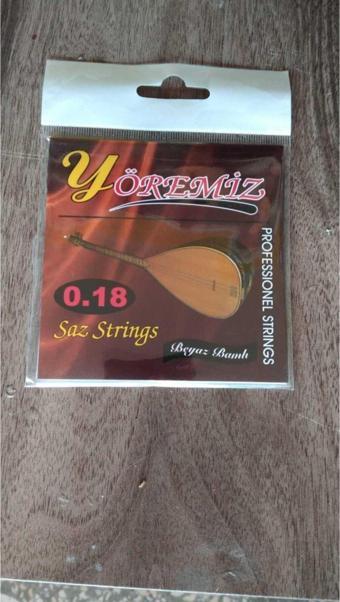 YÖREMİZ Kısa Kol Saz Teli 018