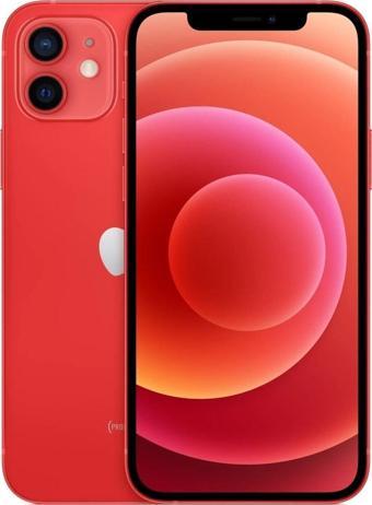 Apple iPhone 12 64 GB Kırmızı (Apple Türkiye Garantili) Aksesuarsız Kutu