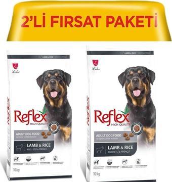 Reflex Kuzu Etli & Pirinçli Yetişkin Köpek Maması 10Kg