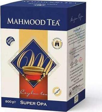 Mahmood Tea Super Opa Ithal Seylan Sri Lanka Ceylon Dökme Çayı 800 gr