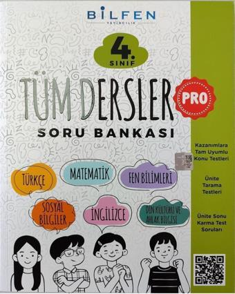 4. Sınıf Pro Tüm Dersler Soru Bankası - Bilfen Yayınları