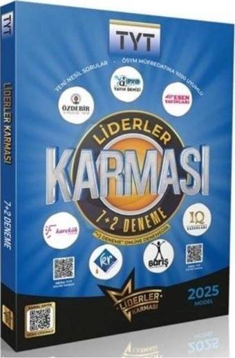 LİDERLER KARMASI TYT 7+2 DENEME SETİ - Liderler Karması