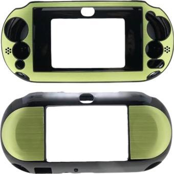 YUES Ps Vita 1000 Uyumlu Koruyucu Kapak Metal Full Koruma Yeşil