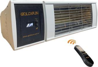 GOLDSUN SUPRA PLUS 2000W KUMANDALI GÖZ YORMAYAN ELEKTRİKLİ ISITICI – BEYAZ