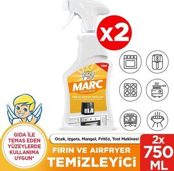 Marc Airfryer ve Fırın Temizleyici 2x750 ml