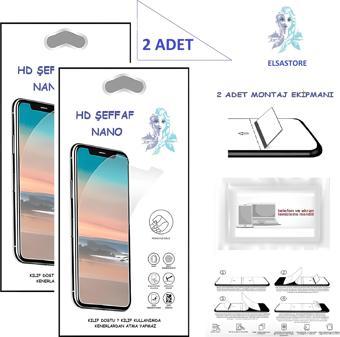 Omix X6 Nano Ekran Koruyucu 2 Adet Ultra İNCE Esnek Hd Şeffaf