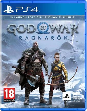 Sony God Of War Ragnarok Launch Edition, Türkçe Altyazı, Kültür Bakanlığı Bandrollü,Şeritli Ps4 Oyun