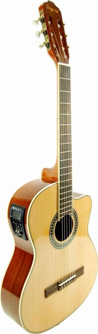 Segovia Gitar Klasik Cutaway Sgc250Eq