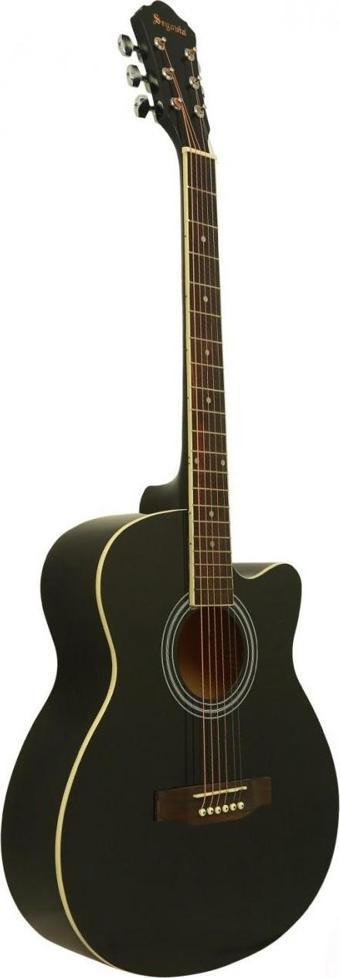 Segovia Gitar Akustik Cutaway Sga40Bk