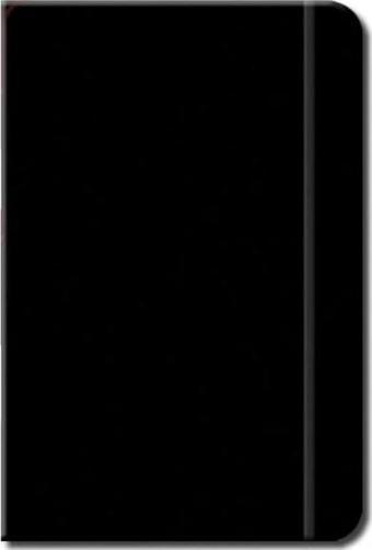 Deffter 16X225 Lastikli Siyah Defter / Kara Defter 64093-5