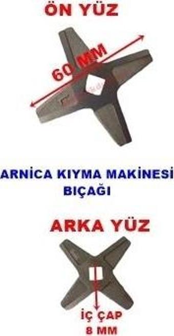 ARNİCA EK Promeat Kıyma Makinesi Kesici Bıçağı
