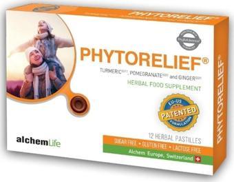 Alchemlife Phytorelıef Doğal Boğaz Pastili - 12 Pastil