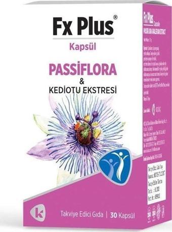 Vitmix Std Fx Plus Passiflora Ve Kedi Otu Ekstresi 30 Kapsül ( Teklidir )