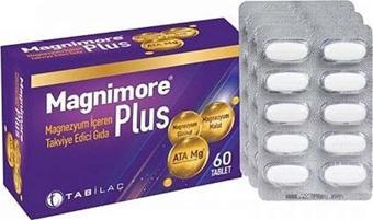 Magnimore Plus 60 Magnezyum Içeren Takviye Edici Gıda