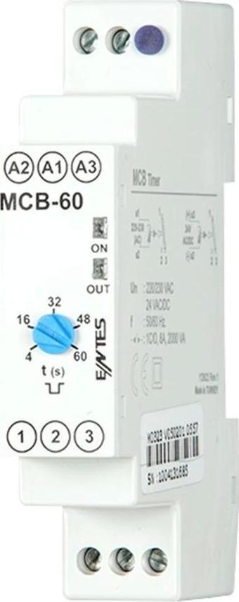 ENTES MCB-60 SN YASSI ZAMAN RÖLESI 12-240V AC-DC