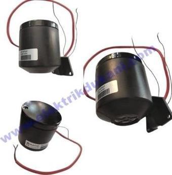 MUCCO Seçilebilir 6 Sesli 85 / 260V AC/DC  Siren Kırmızı