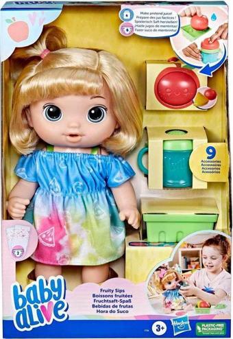 Baby Alive Ysfx Eğlenceli Yudumlar Sarışın F7356 Life Sell 721051