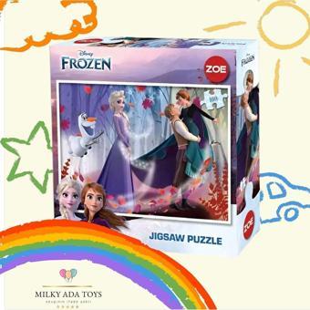 Zoe Frozen Elsa & Anna Olaf 100 Parça Puzzle Yapboz